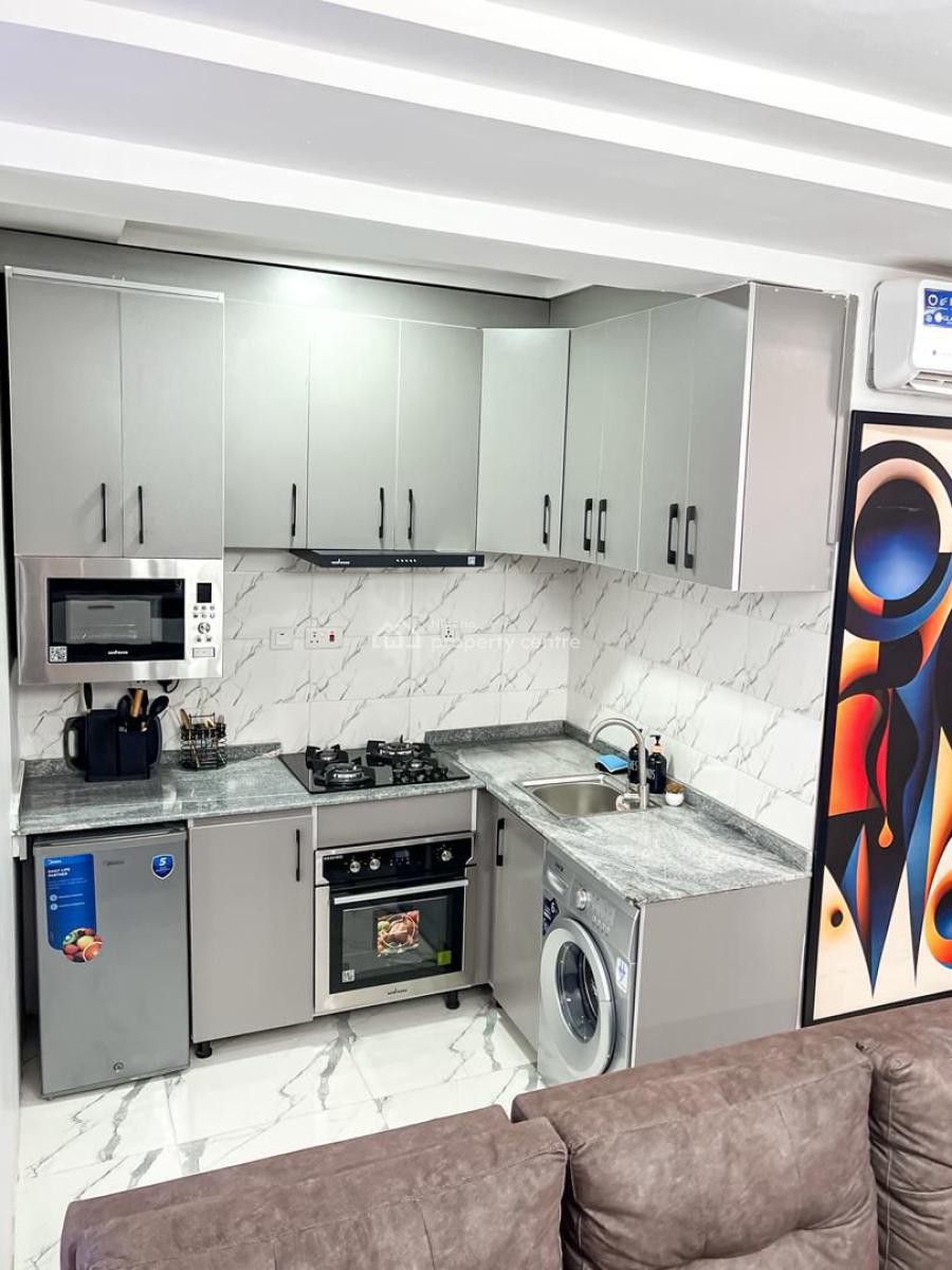 Furnished 2bedrooms Studio Apartment, Tarred Road, Wuye, Abuja, Flat / Apartment for Rent