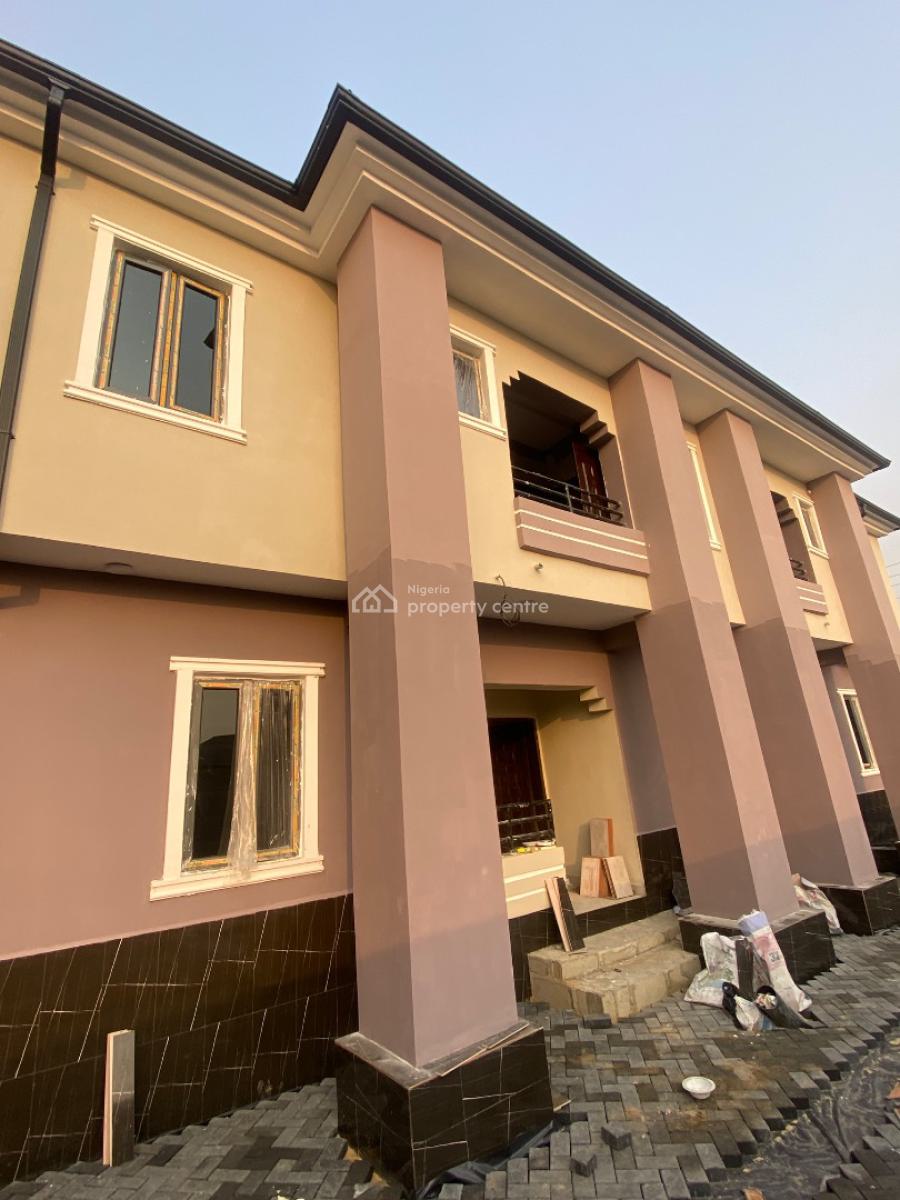 Brand New Two Bedroom Apartment, Interlocked Road Off Peaceland Ogombo, Ajah, Lagos, Flat / Apartment for Rent