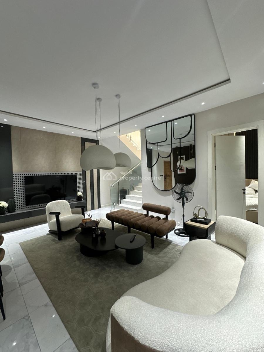 Luxury Fully Furnished 3bedroom Maisonette, Gbanbala Street, Ikate, Lagos., Lekki, Lagos, Terraced Duplex for Rent