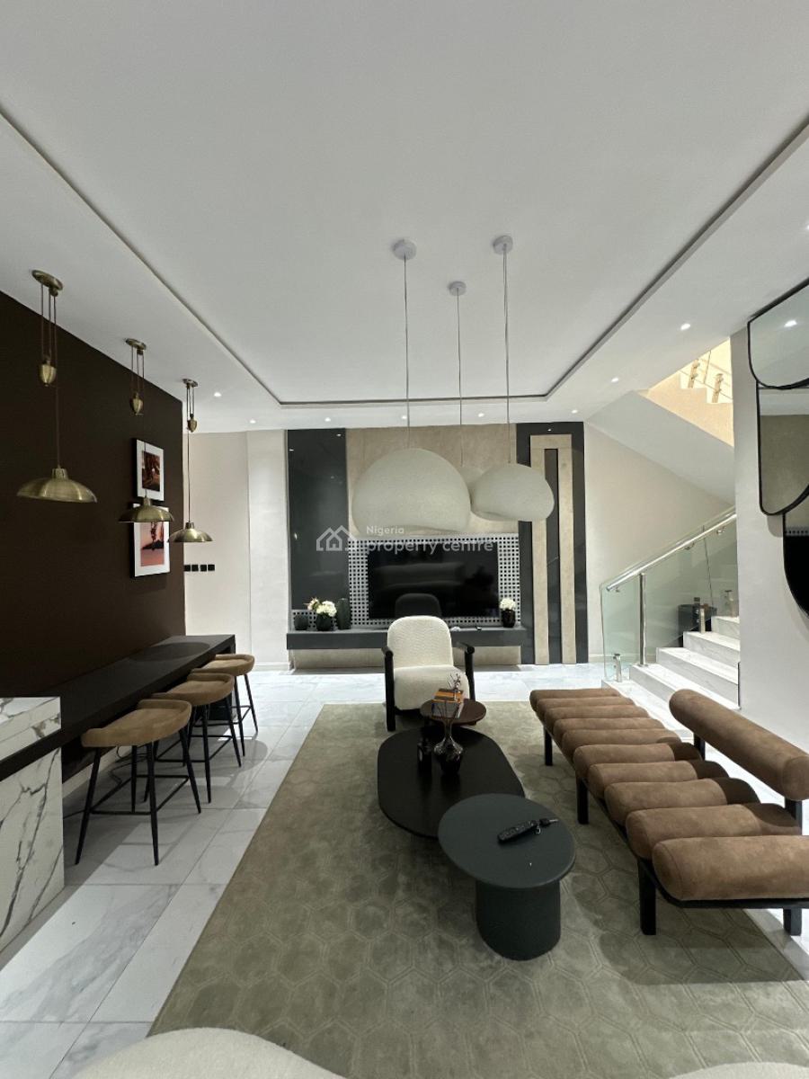 Luxury Fully Furnished 3bedroom Maisonette, Gbanbala Street, Ikate, Lagos., Lekki, Lagos, Terraced Duplex for Rent