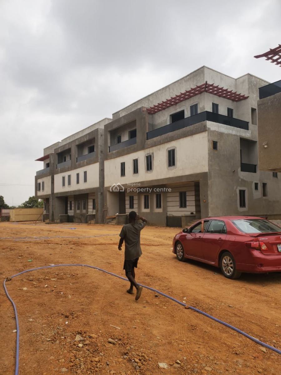 5 Bedroom Terrace Duplex + Bq - Mortgage Available, Wuye, Abuja, Terraced Duplex for Sale