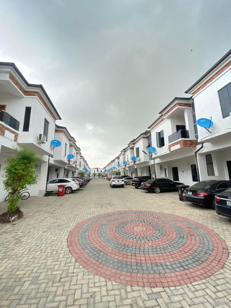 Newly Built 4 Bedroom Terrace Duplex in an Estate, Harris Drives, Vgc, Lekki, Lagos, Terraced Duplex for Rent