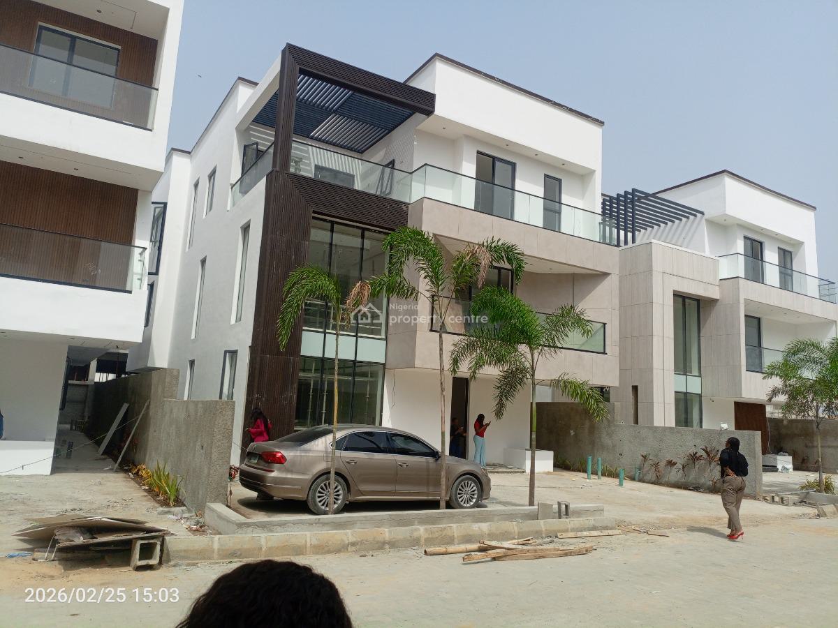 6 Bedroom Duplex with Elevator, Swimming Pool &2 Bqs, Lekki Forehore Freedom Way, Lekki Phase 1, Lekki, Lagos, Detached Duplex for Sale