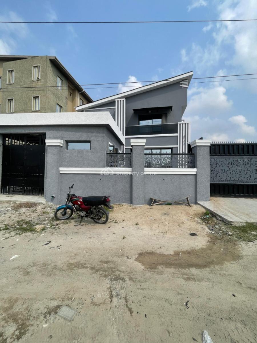 Newly Built 3 Bedroom Flat (upstairs), Sangotedo, Ajah, Lagos, Flat / Apartment for Rent