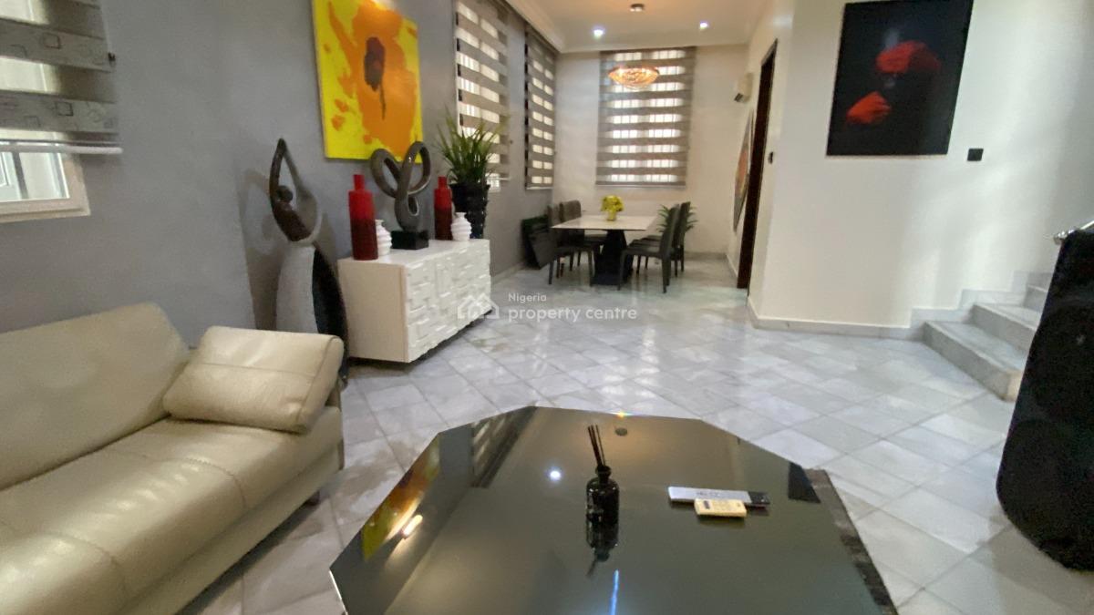 3 Bedrooms Semi-detached House with Bq, House on 3 Floors, Off Layi Ajayi-bembe Rd, Parkview, Ikoyi, Lagos, Semi-detached Duplex for Rent