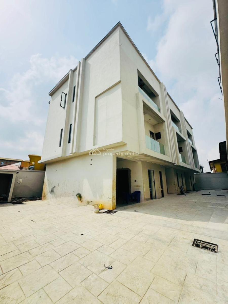Smart Newly Built 4 Bedroom Terrace Duplex with Bq, Opebi, Ikeja, Lagos, Terraced Duplex for Sale