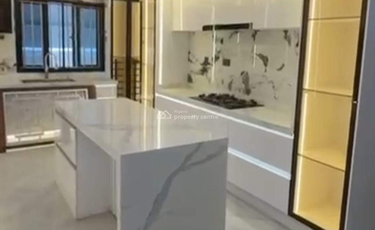 Exquisite 5-bedroom Waterview Fully Detached Duplex with Bq, Lekki Phase 1, Lekki, Lagos, Detached Duplex for Sale