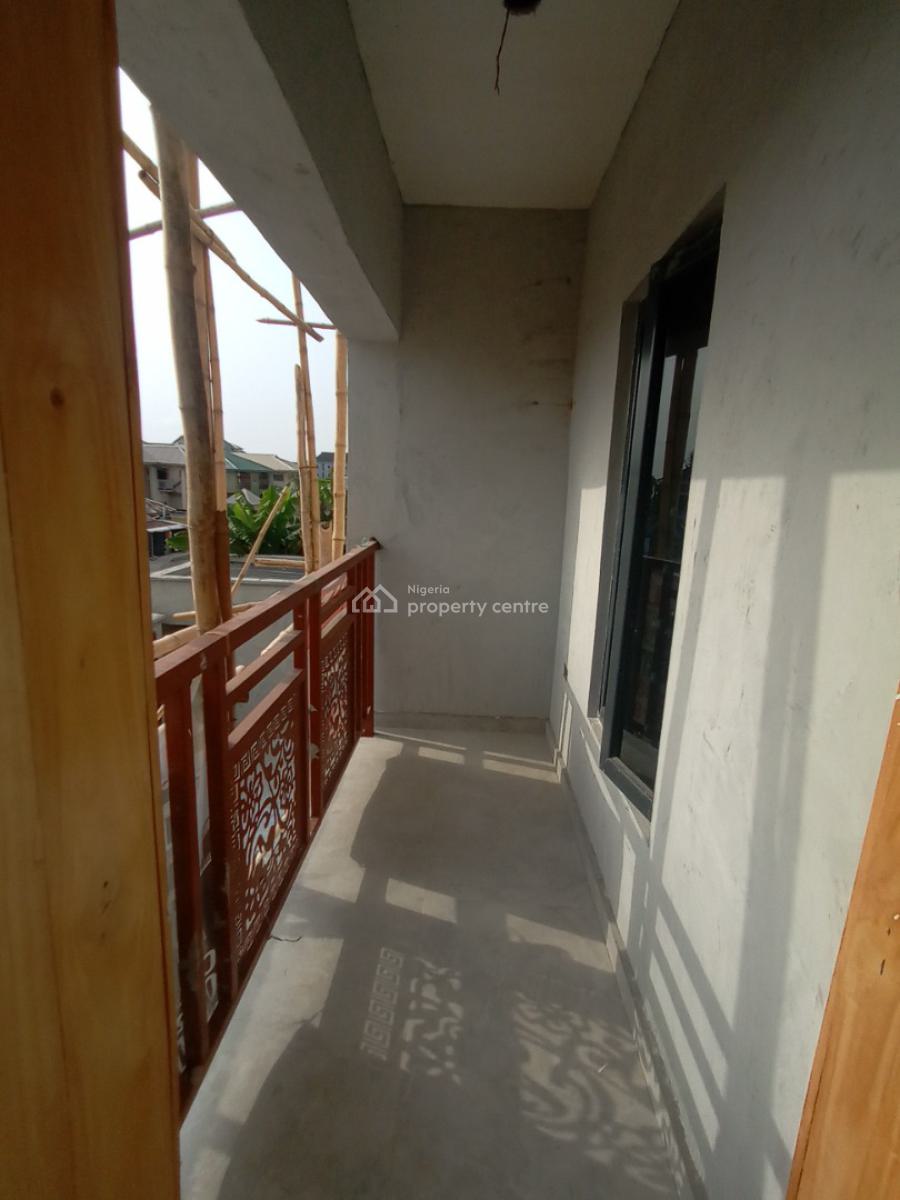 Brand New 3 Bedroom Flat Upstairs, Off Mobil Road, Ilaje, Ajah, Lagos, Flat / Apartment for Rent