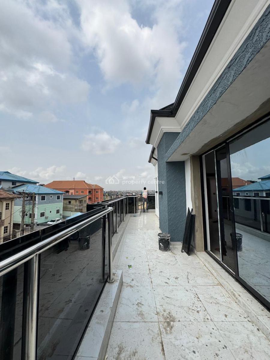Exquisitely Newly Built 5 Bedroom Fully Duplex with 2 Bq, Ojodu, Lagos, Detached Duplex for Sale