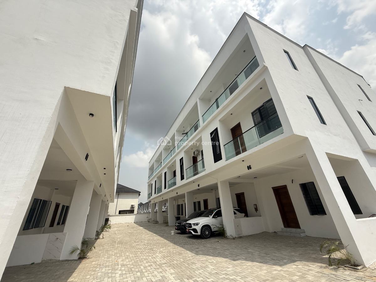 4 Bedroom Terrace Duplex on 2 Floors, Orchid Road, Lekki Phase 2, Lekki, Lagos, Terraced Duplex for Sale