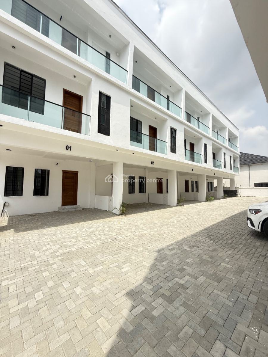 4 Bedroom Terrace Duplex on 2 Floors, Orchid Road, Lekki Phase 2, Lekki, Lagos, Terraced Duplex for Sale
