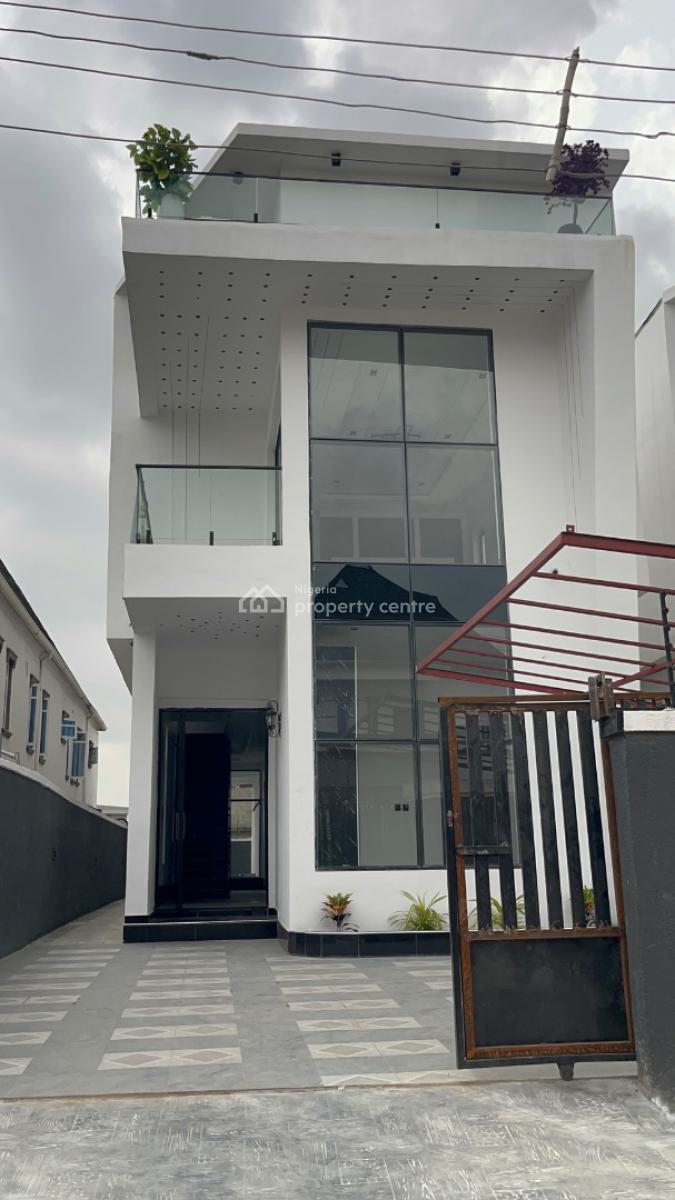Newly Built Smart 5 Bedroom  Fully Duplex with Swimming Pool, Sunshine Estate, Sangotedo, Ajah, Lagos, Detached Duplex for Sale