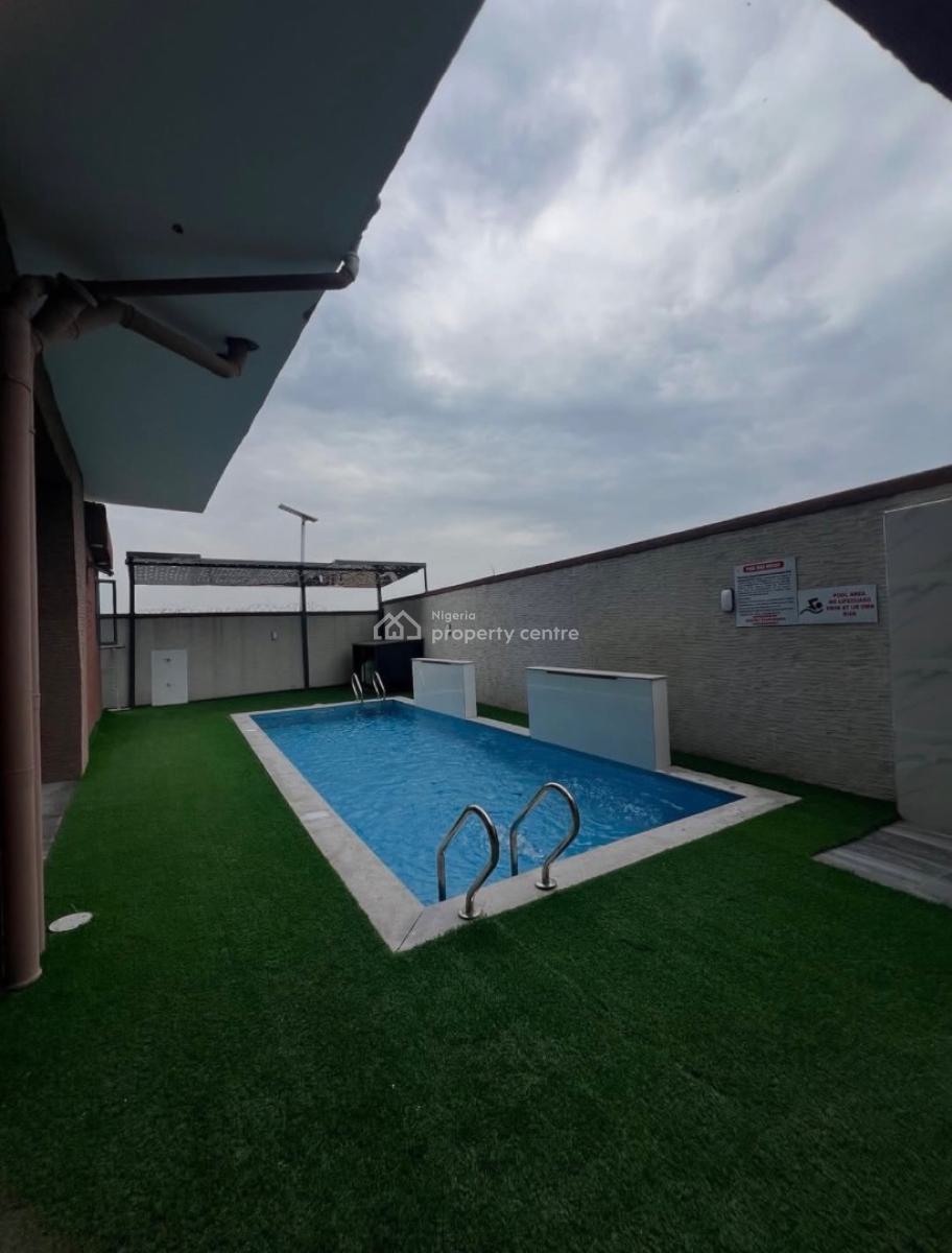 2 Bedroom Apartment with Pool Upper Floor, Ikate, Lekki, Lagos, Flat / Apartment for Rent