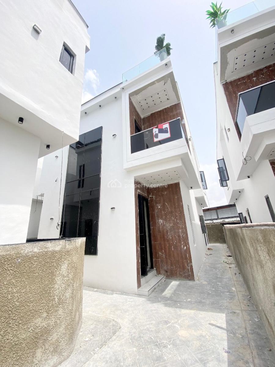 Brand New 4 Bedroom Spacious Fully Detached Duplex with Bq Available, Igbo Efon, Igbo Efon, Lekki, Lagos, Detached Duplex for Sale