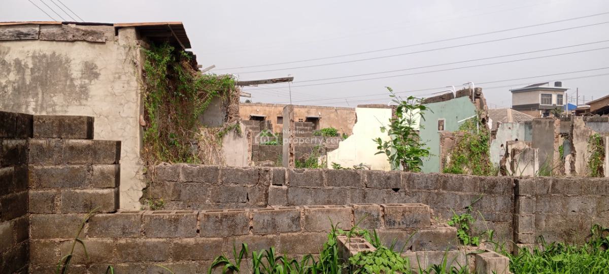 a Dry Land with Demolishable Structure, Ibafo, Asese, Ibafo, Ogun, Mixed-use Land for Sale