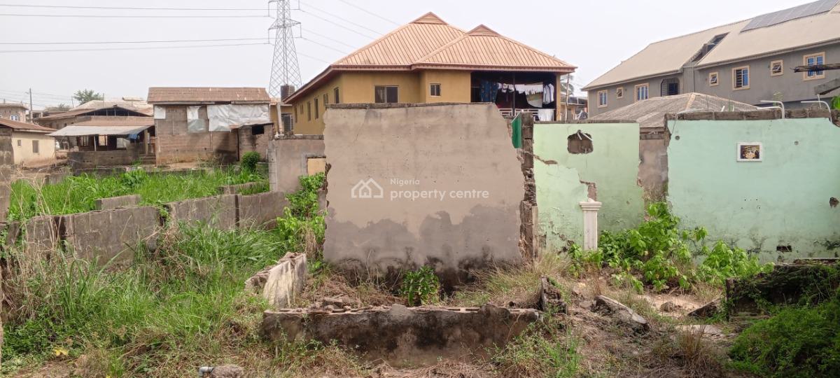 a Dry Land with Demolishable Structure, Ibafo, Asese, Ibafo, Ogun, Mixed-use Land for Sale