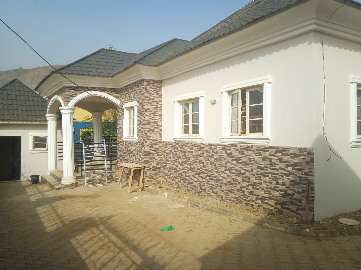 Fully Detached Bungalow, Off Arab Road, By Quarry, Kubwa, Abuja, Detached Bungalow for Rent