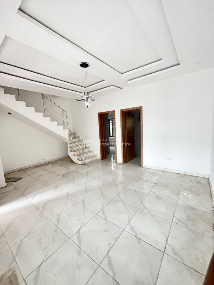 Spacious 4 Bedroom Brand New Terrace Duplex with Bq, Ologolo, Lekki, Lagos, Terraced Duplex for Sale
