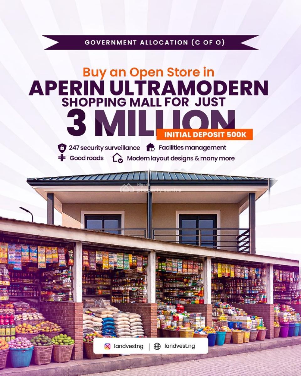 Units of Ultra Modern Shopping Complex in Ibadan, Aperin Ultramodern Shopping Mall, Ibadan, Oyo, Shop for Sale