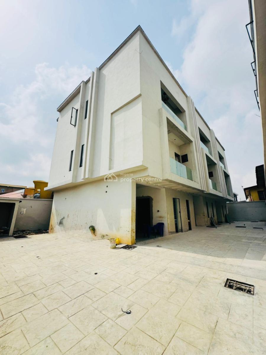 Smartly Built 4 Bedroom Terrace Duplex with Room Bq, Opebi, Ikeja, Lagos, Terraced Duplex for Sale