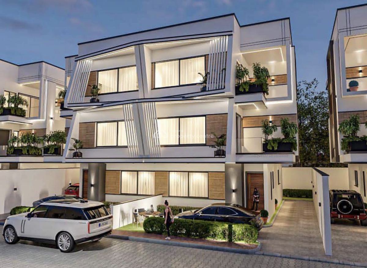 New 4 Bedroom Duplex, The Rockhampton By Palton Morgan Holdings, Katampe Extension, Katampe, Abuja, Semi-detached Duplex for Sale