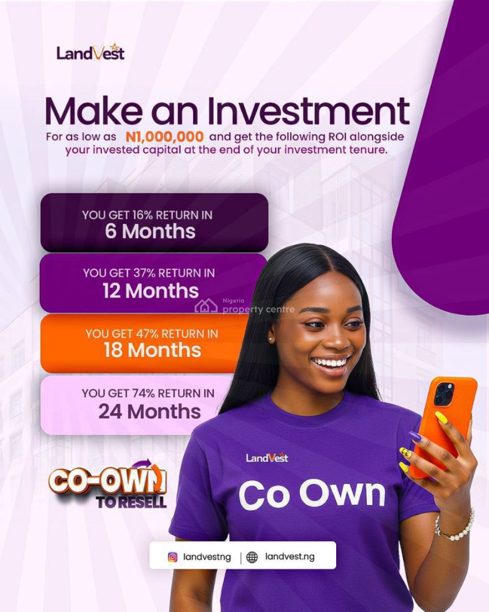 Co-own to Resell at 37% Roi: Documents to Guarantee Security, Landvest Intercontinental Ltd, Lekki, Lagos, Residential Land for Sale