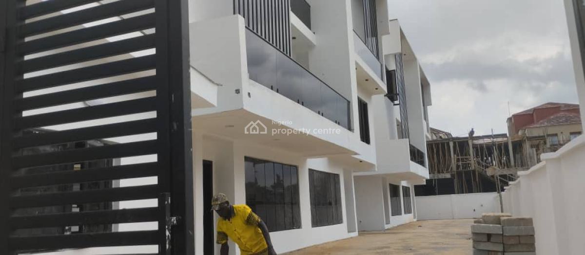 Newly and Tastefully Built 4 Units of 4 Bedroom Semi-detached + Bqs, Adeniyi Jones, Ikeja, Lagos, Semi-detached Duplex for Rent