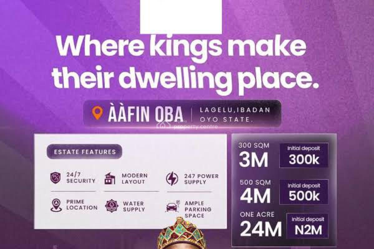 Invest in Ibadan Land with Government Allocation (c of O), Aafin Oba Estate, Lagelu, Ibadan, Oyo, Mixed-use Land for Sale