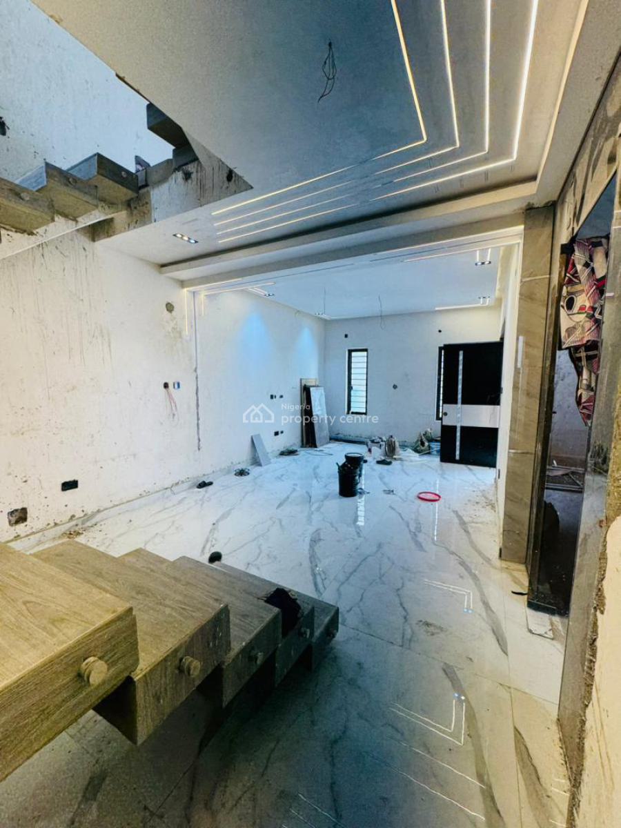 Smart Built 4 Bedroom Terrace Duplex with Room Bq, Opebi, Ikeja, Lagos, Terraced Duplex for Sale