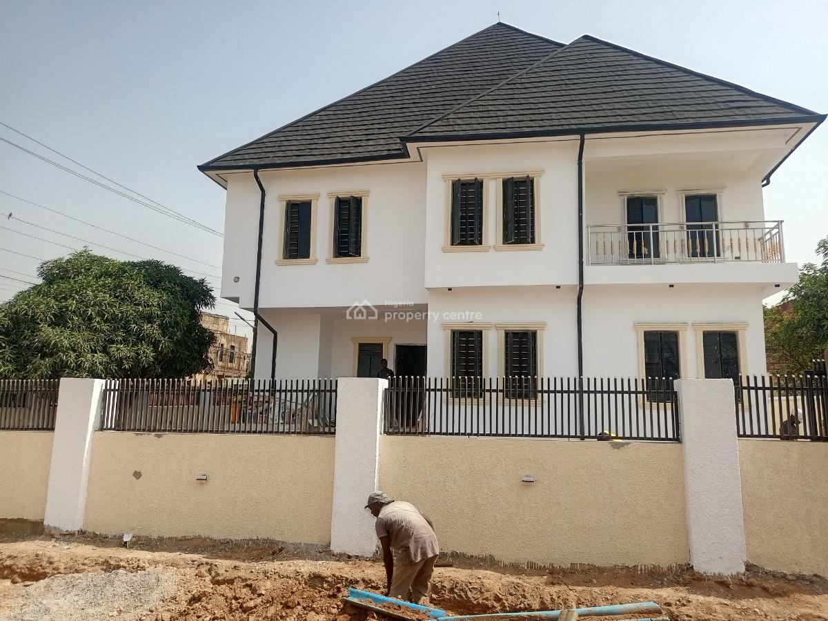 Brand New 5 Bedrooms Duplex with 2 Rooms Bq, Prince and Princesses Estate, Gudu, Abuja, Detached Duplex for Sale