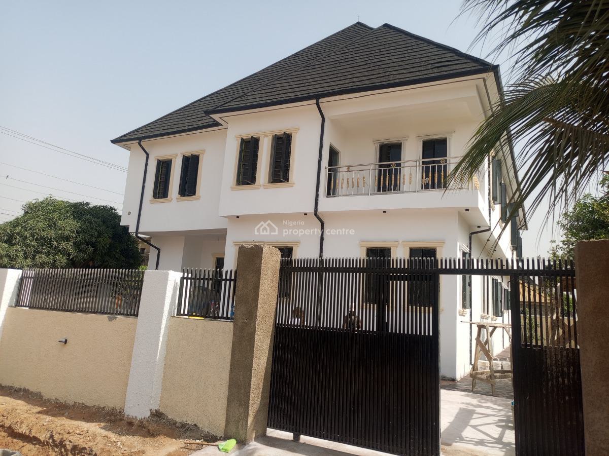 Brand New 5 Bedrooms Duplex with 2 Rooms Bq, Prince and Princesses Estate, Gudu, Abuja, Detached Duplex for Sale