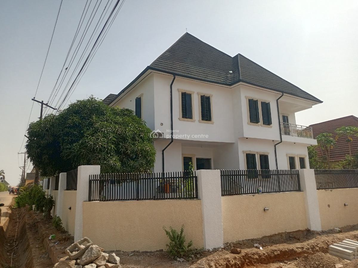Brand New 5 Bedrooms Duplex with 2 Rooms Bq, Prince and Princesses Estate, Gudu, Abuja, Detached Duplex for Sale