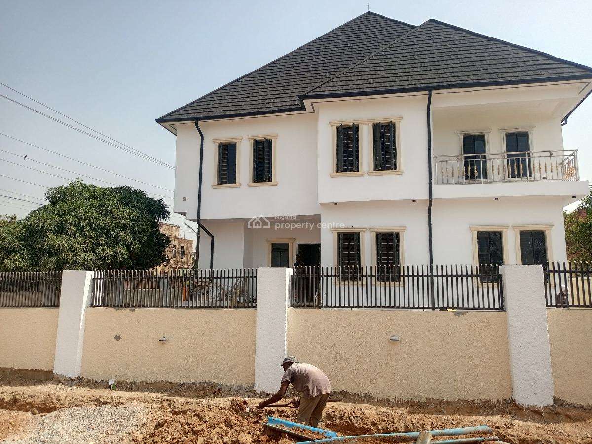 Brand New 5 Bedrooms Duplex with 2 Rooms Bq, Prince and Princesses Estate, Gudu, Abuja, Detached Duplex for Sale