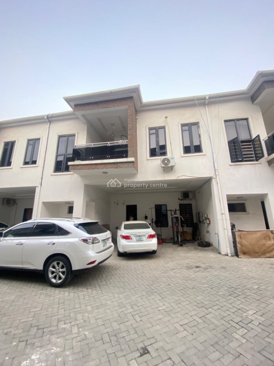 Distress 4 Bedroom Terrace Duplex with Bq Available, Orchid Road, Lekki, Lagos, Terraced Duplex for Sale