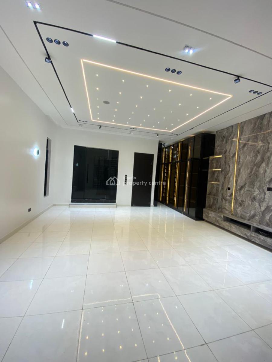 Contemporary 5 Bedroom Fully Detached Duplex with Bq in an Estate, Chevron, Lekki, Lagos, Detached Duplex for Sale