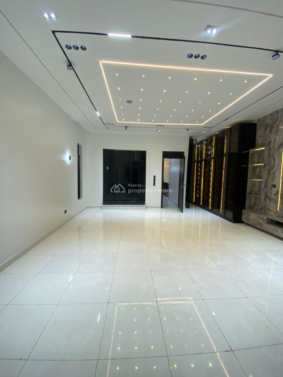 Contemporary 5 Bedroom Fully Detached Duplex with Bq in an Estate, Chevron, Lekki, Lagos, Detached Duplex for Sale