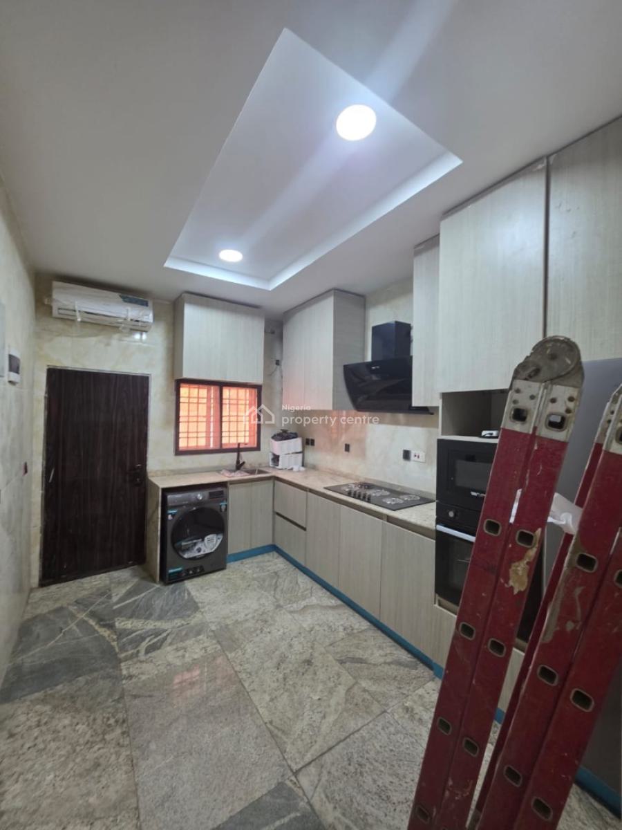 Luxury 4 Bedroom Terrace Duplex with Bq. Semi-furnished, By Coza Church, Guzape District, Abuja, Terraced Duplex for Sale