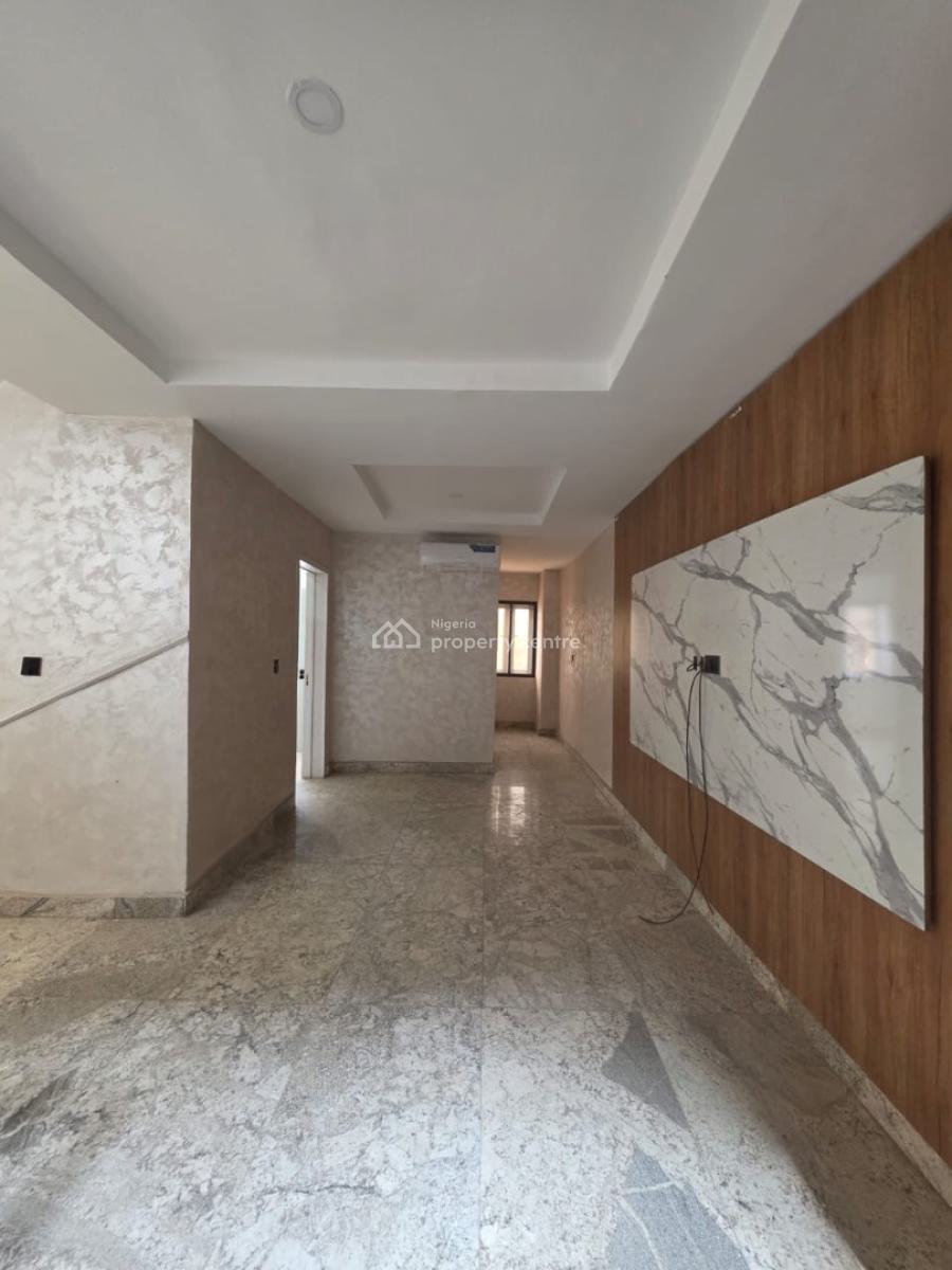 Luxury 4 Bedroom Terrace Duplex with Bq. Semi-furnished, By Coza Church, Guzape District, Abuja, Terraced Duplex for Sale