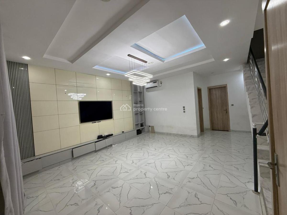 Modern 4 Bedroom Semi Detached Duplex with Bq Available, Ikota, Lekki, Lagos, Semi-detached Duplex for Rent