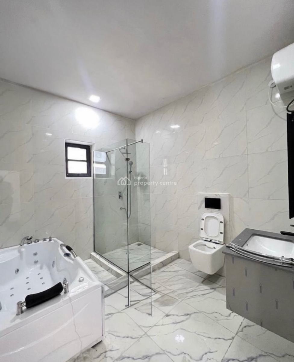 Spacious 4 Bedroom Terrace Duplex in a Secured and Flood Free Environment, Meadow Hall Way, Ikate, Lekki, Lagos, Terraced Duplex for Rent