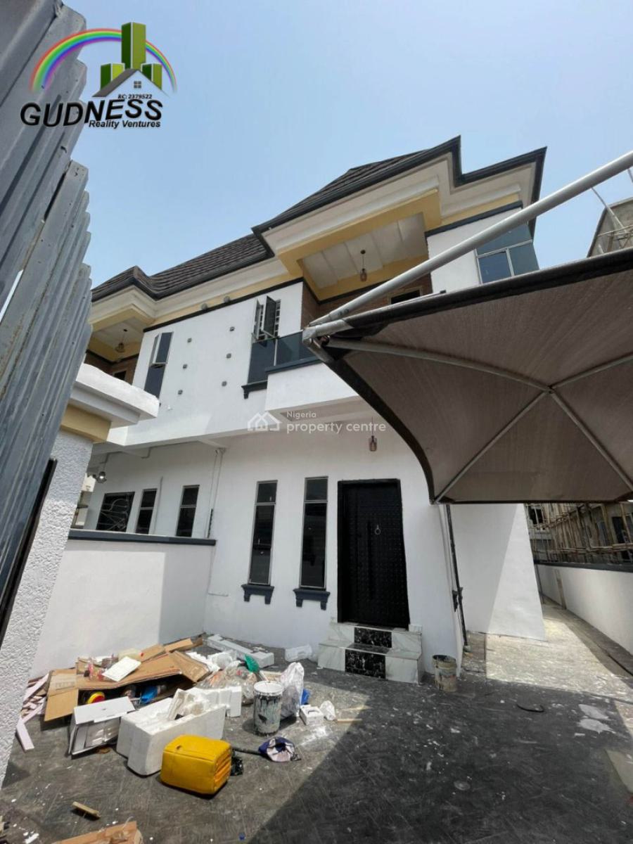 4 Bedroom Semi Datched Duplex with Bq, Ikota, Lekki, Lagos, House for Rent