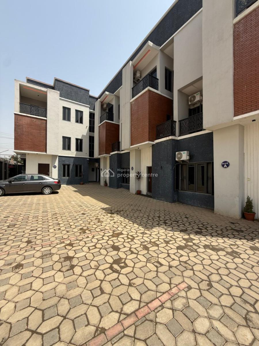 a Newly Built 4 Bedrooms Terrace Dublex with a Bq, Gilmore, Jahi, Abuja, Terraced Duplex for Sale