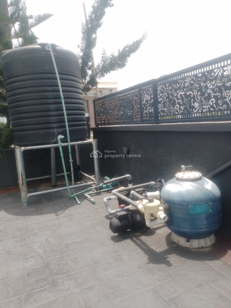 Massive 5 Bedroom with Bq, Cinema, Pool, Gym & Mini Bar, Ikate, Lekki, Lagos, House for Sale