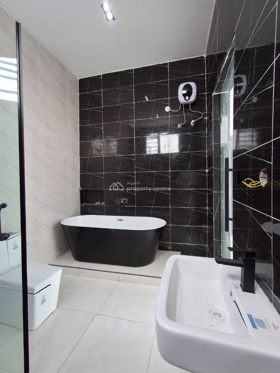 Newly Built 4 Bedroom Semi Detached Duplex with Bq, Ikota, Lekki, Lagos, Semi-detached Duplex for Sale