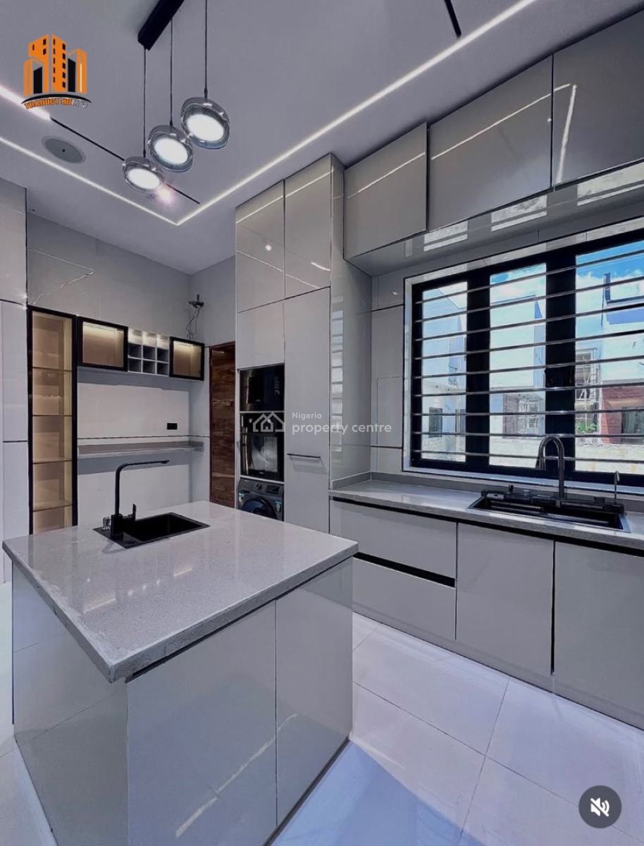 5 Bedroom Detached Duplex with Swimming Pool, Well Equipped Gym, Bq, Chevron, 2nd Toll Gate, Lekki, Lagos, Detached Duplex for Sale