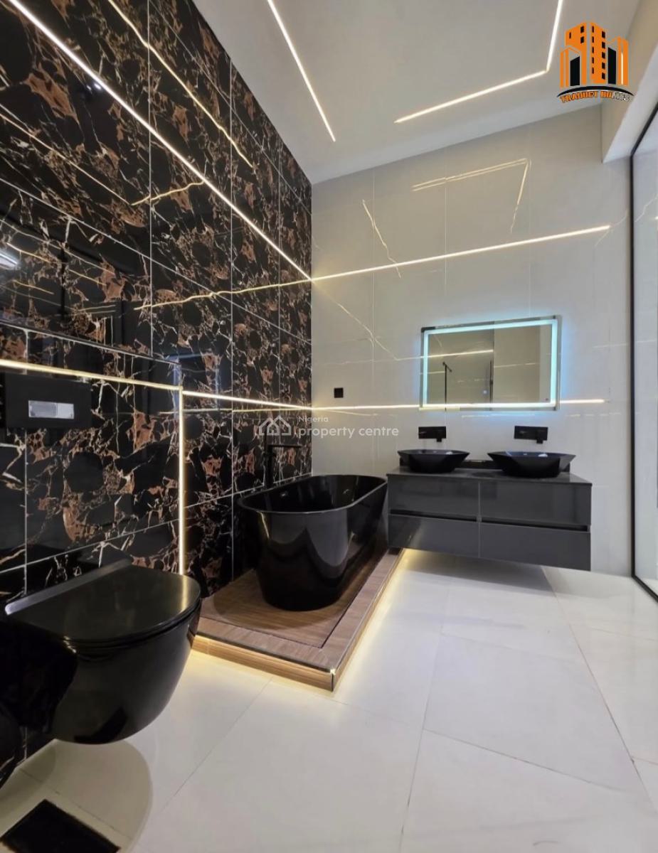 5 Bedroom Detached Duplex with Swimming Pool, Well Equipped Gym, Bq, Chevron, 2nd Toll Gate, Lekki, Lagos, Detached Duplex for Sale