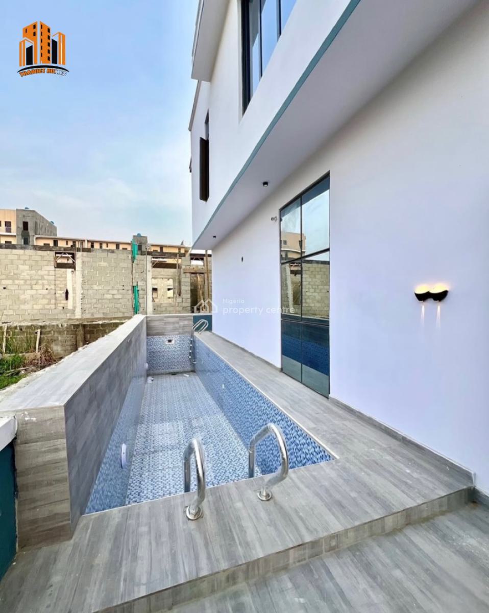 5 Bedroom Detached Duplex with, Swimming Pool, Kitchenette, Bq, Megamound Estate, Ikota, Lekki, Lagos, Detached Duplex for Sale