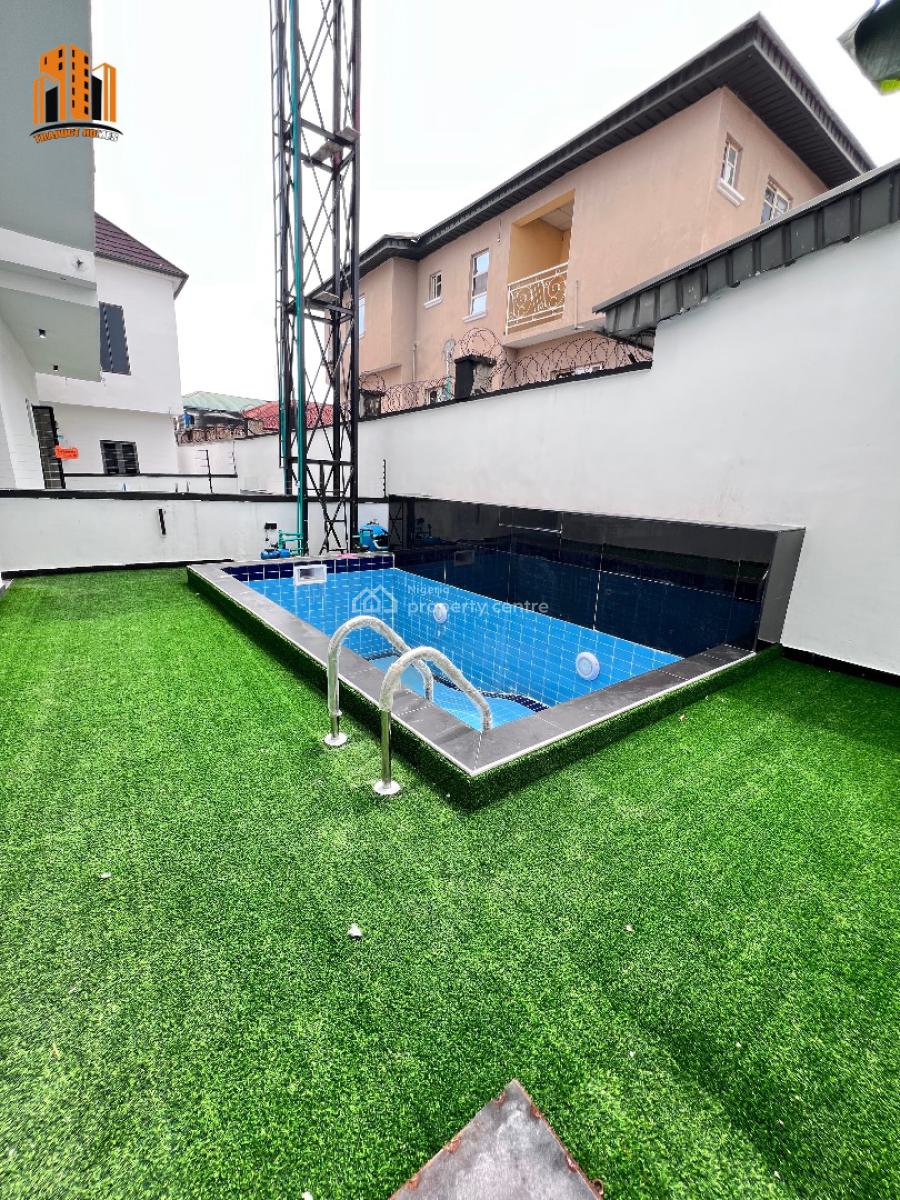 Contemporary 5 Bedroom Fully Detached Duplex with Swimming Pool, Gym, Lekki, Ajah, Lagos, Detached Duplex for Sale