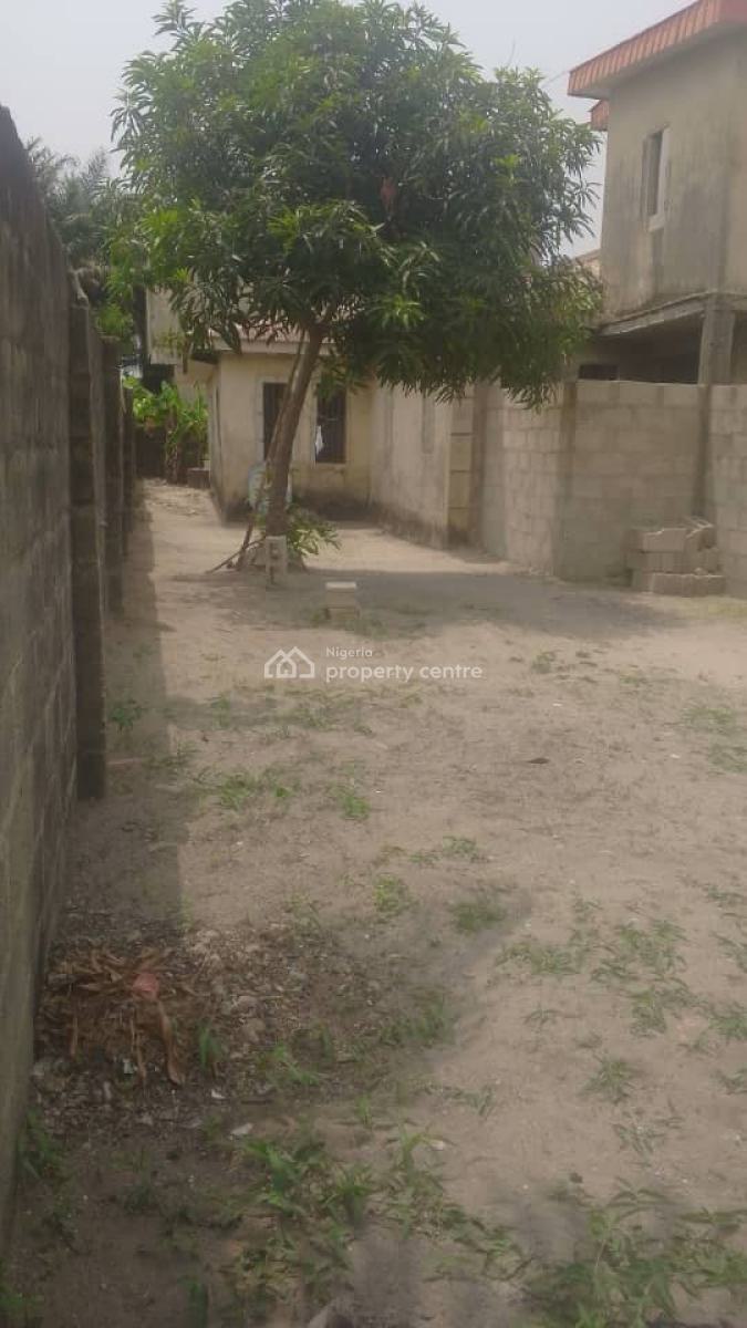 Demolishable Or Renovateable 4 Bedroom Bungalow with a G C of O, Ogunfayo Royal Estate Eputu, Behind Mayfair, Awoyaya, Ibeju Lekki, Lagos, Semi-detached Bungalow for Sale