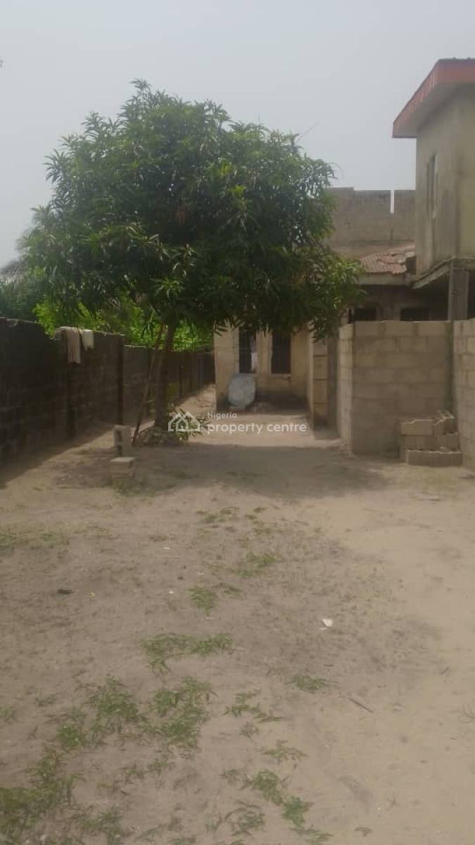 Demolishable Or Renovateable 4 Bedroom Bungalow with a G C of O, Ogunfayo Royal Estate Eputu, Behind Mayfair, Awoyaya, Ibeju Lekki, Lagos, Semi-detached Bungalow for Sale